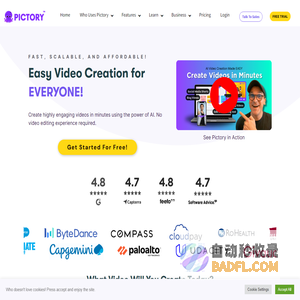 Pictory - Easy Video Creation For EVERYONE