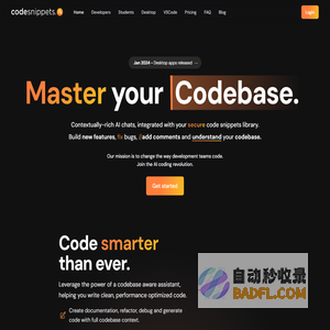 Code Snippets AI - AI-Powered Code Snippets Library for Teams.