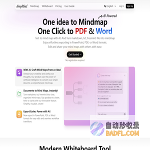 AmyMind: AI Mind Mapping App