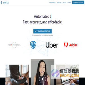 Automatically convert audio and video to text: Fast, Accurate, & Affordable | Sonix