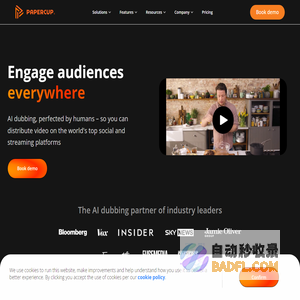 Papercup - Premium AI Dubbing