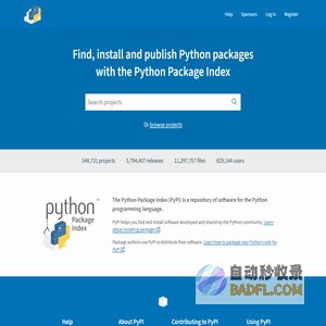PyPI · The Python Package Index