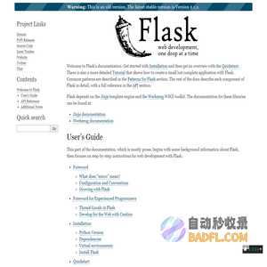 Welcome to Flask — Flask Documentation (2.0.x)