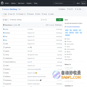 GitHub - Neoteroi/BlackSheep: Fast ASGI web framework for Python