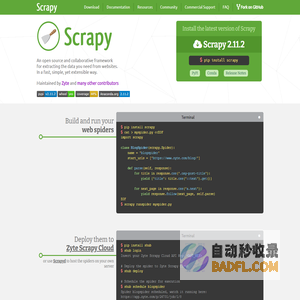 Scrapy | A Fast and Powerful Scraping and Web Crawling Framework
