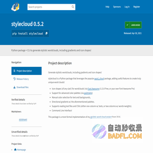 stylecloud · PyPI