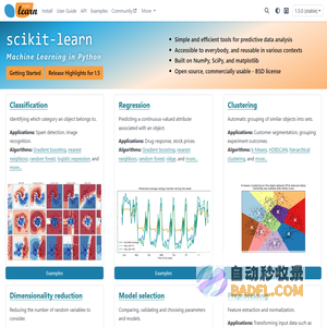 scikit-learn: machine learning in Python — scikit-learn 1.5.0 documentation