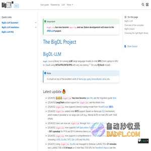 The BigDL Project — BigDL latest documentation