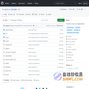 GitHub - salesforce/OmniXAI: OmniXAI: A Library for eXplainable AI