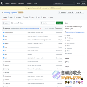GitHub - worldforge/cyphesis: The main server for the Worldforge MMORPG system.