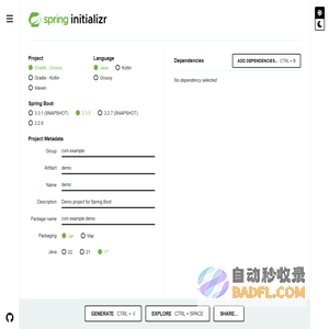 Spring Initializr