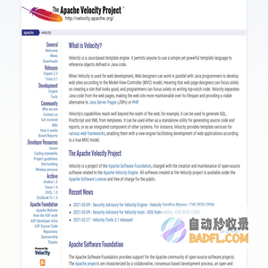 The Apache Velocity Project