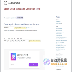 Epoch Converter - Unix Timestamp Converter