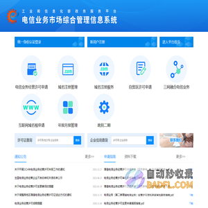 电信业务市场综合管理信息系统
