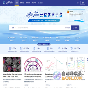 PubScholar公益学术平台