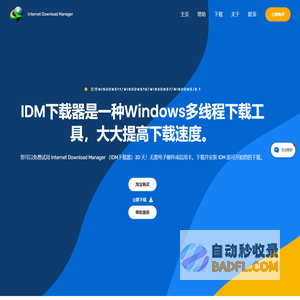 IDM下载器|Windows系统经典下载工具 – Internet Download Manager