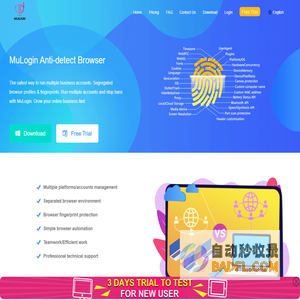 mulogin | MuLogin多账户虚拟多登指纹跨境电商亚马逊超级浏览器