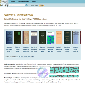 Free eBooks | Project Gutenberg
