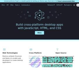 Build cross-platform desktop apps with JavaScript, HTML, and CSS | Electron