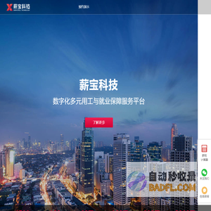 薪宝科技_数字化多元用工与就业保障服务平台