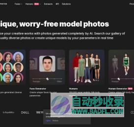Generated Photos | Unique, worry-free model photos